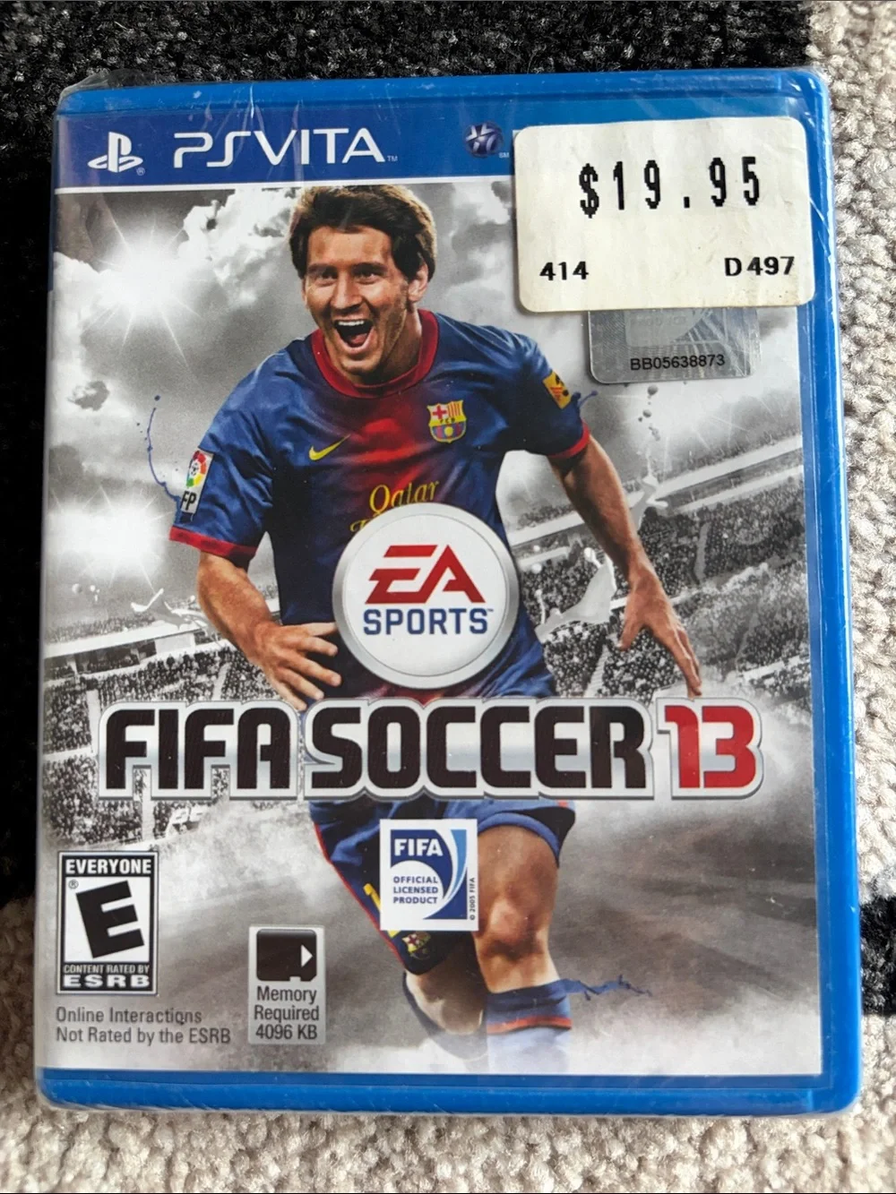 Sony PS Vita FIFA Soccer 13 - Blue Case